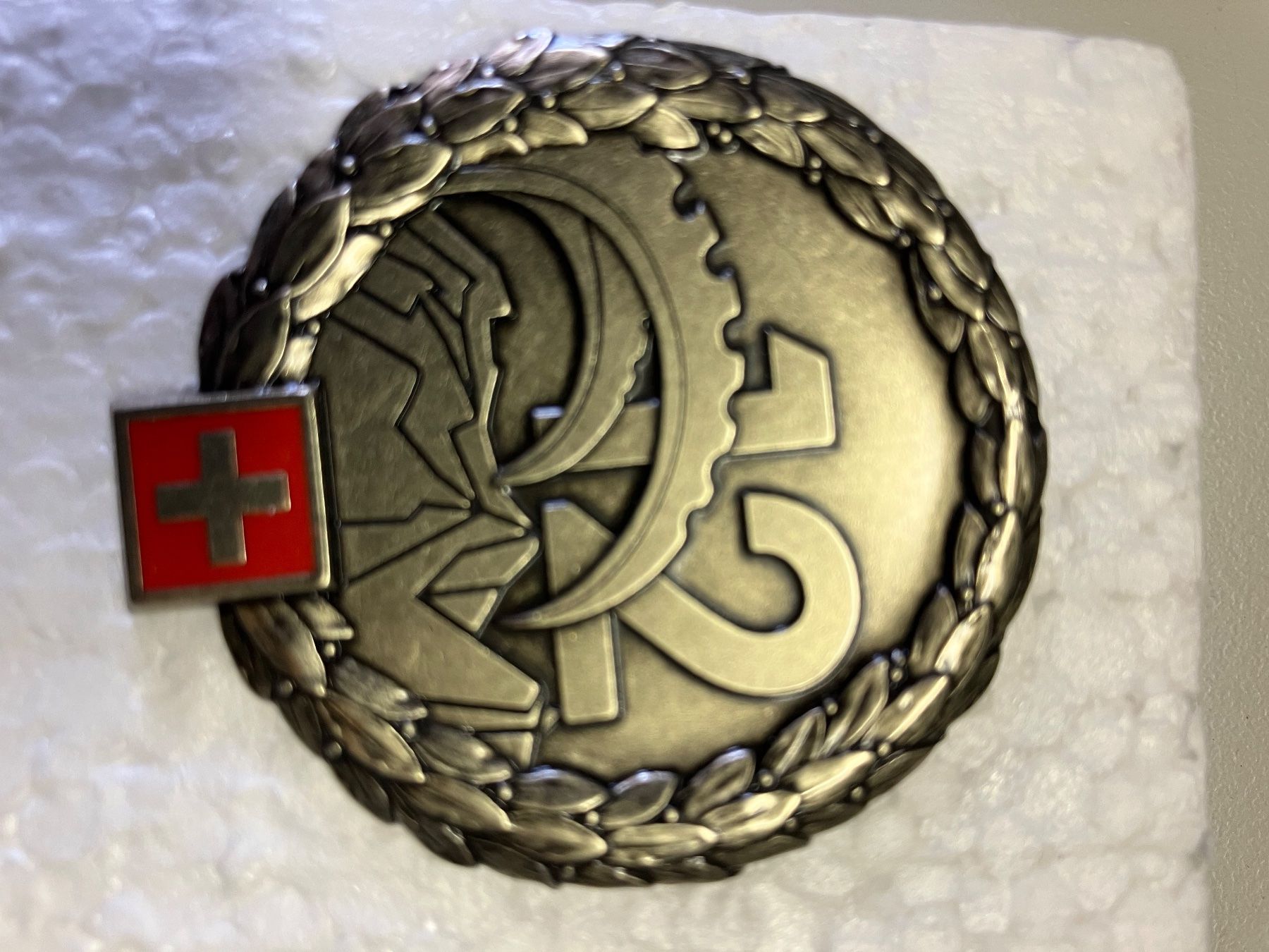 Armée suisse Uniformes: Beretemblem Geb Div 12 – D'occasion à Maienfeld par schpiss