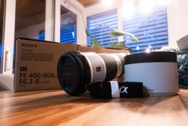 Sony FE 400-800mm F/6.3-8 G OSS + Garantie
