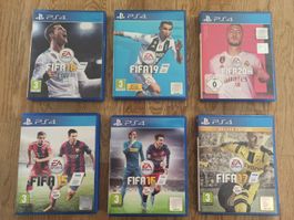 Sammlung Spiele - FIFA 15,16,17,18,19,20 PS4 / PS5 TOP