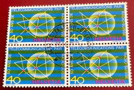 4 er Block Nr.504 mit Stempel 