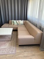 Ecksofa beige guter Zustand 4-5 Sitzplätze