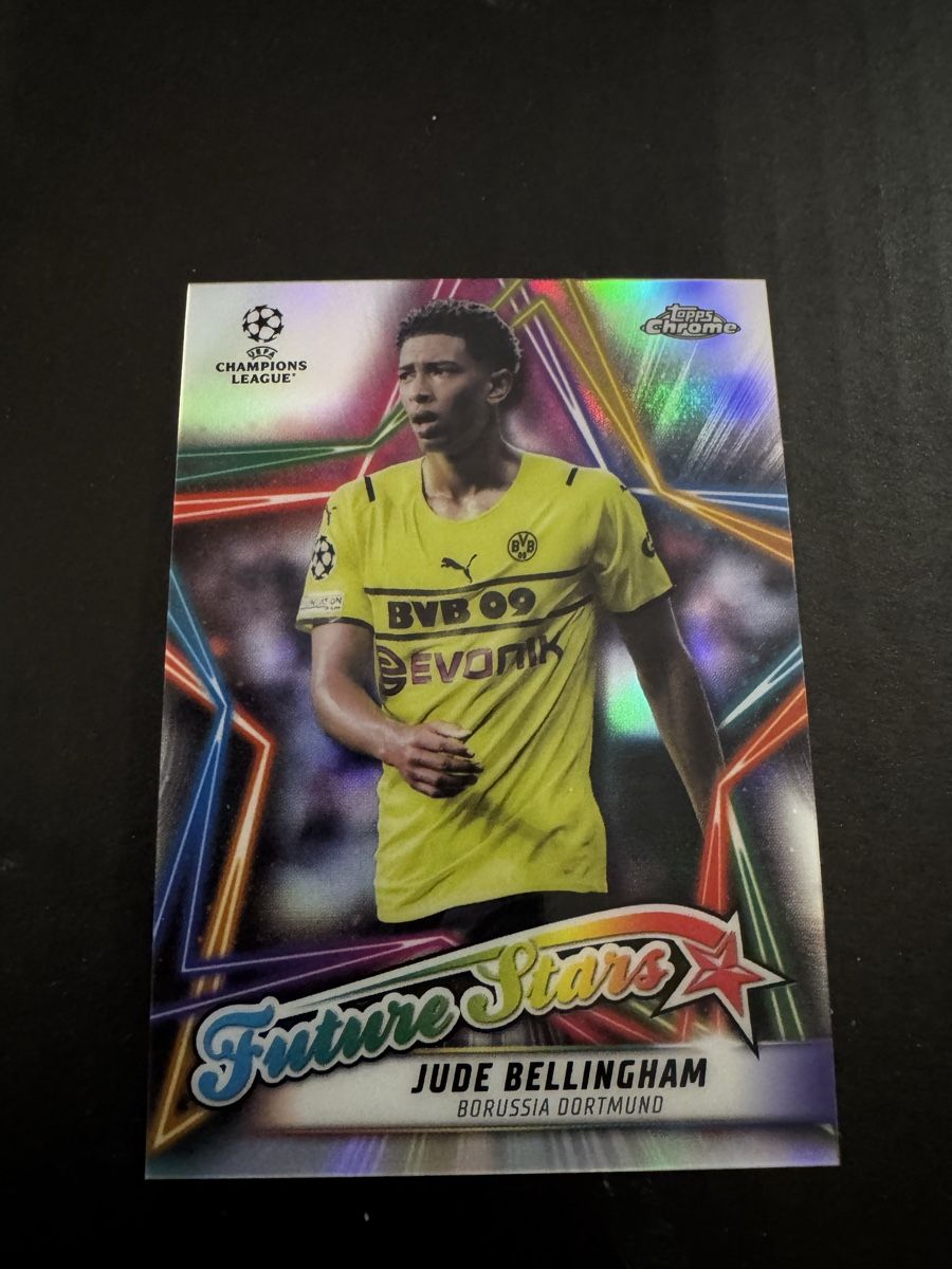 Topps Cartes à collectionner: 2021-22 Topps Chrome UCL Future Stars Bellingham – Neuf (Voir description) à Oekingen par dav_lf5x