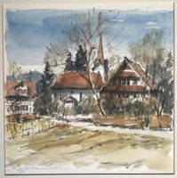 Élis. Brõnnimann Aquarell Hirzel