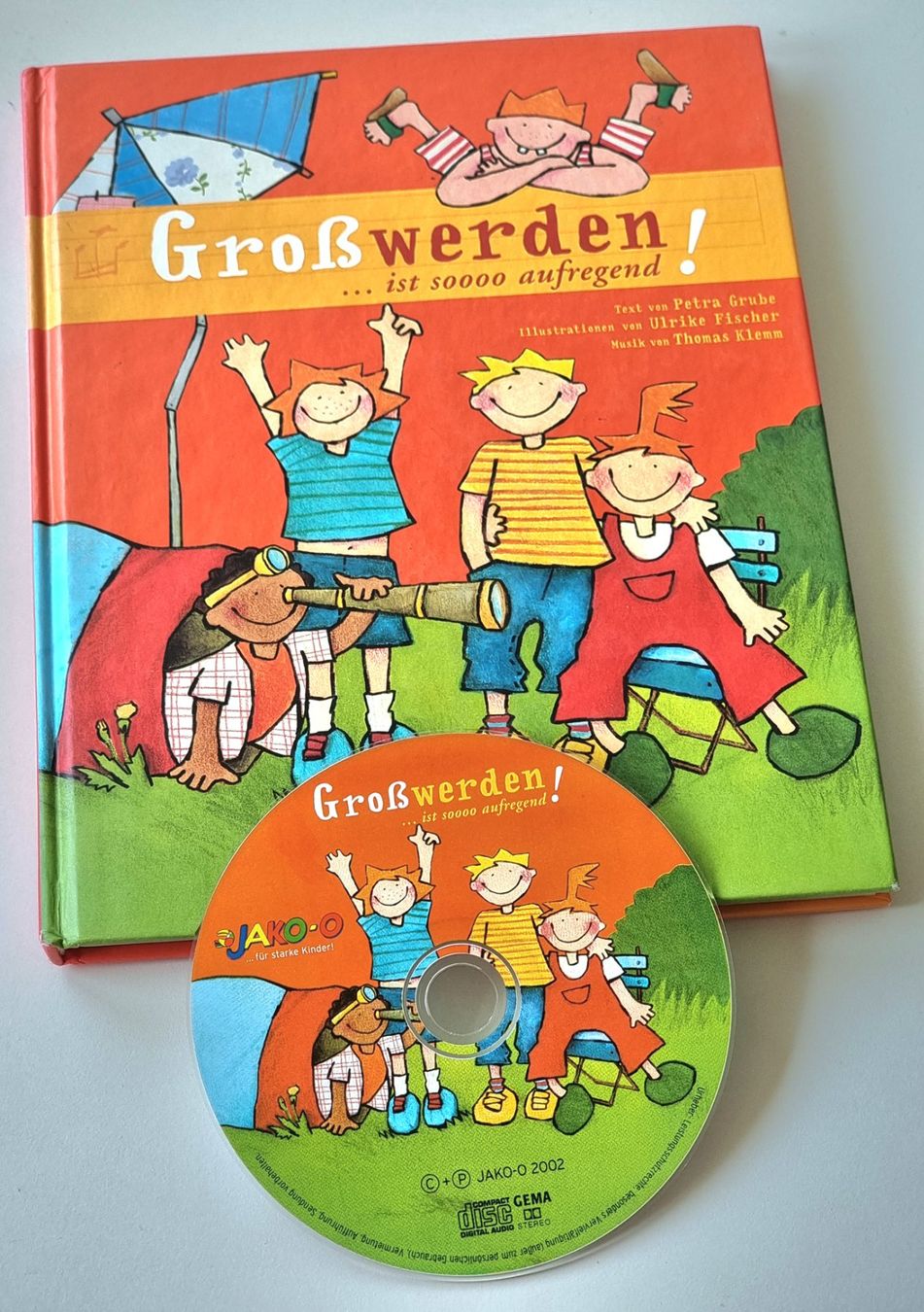 Libri: Buch + CD GROSSWERDEN IST SO AUFREGEND 3j. Lieder Geschichte – Usato da Dürnten venduto da Bachtelrider_