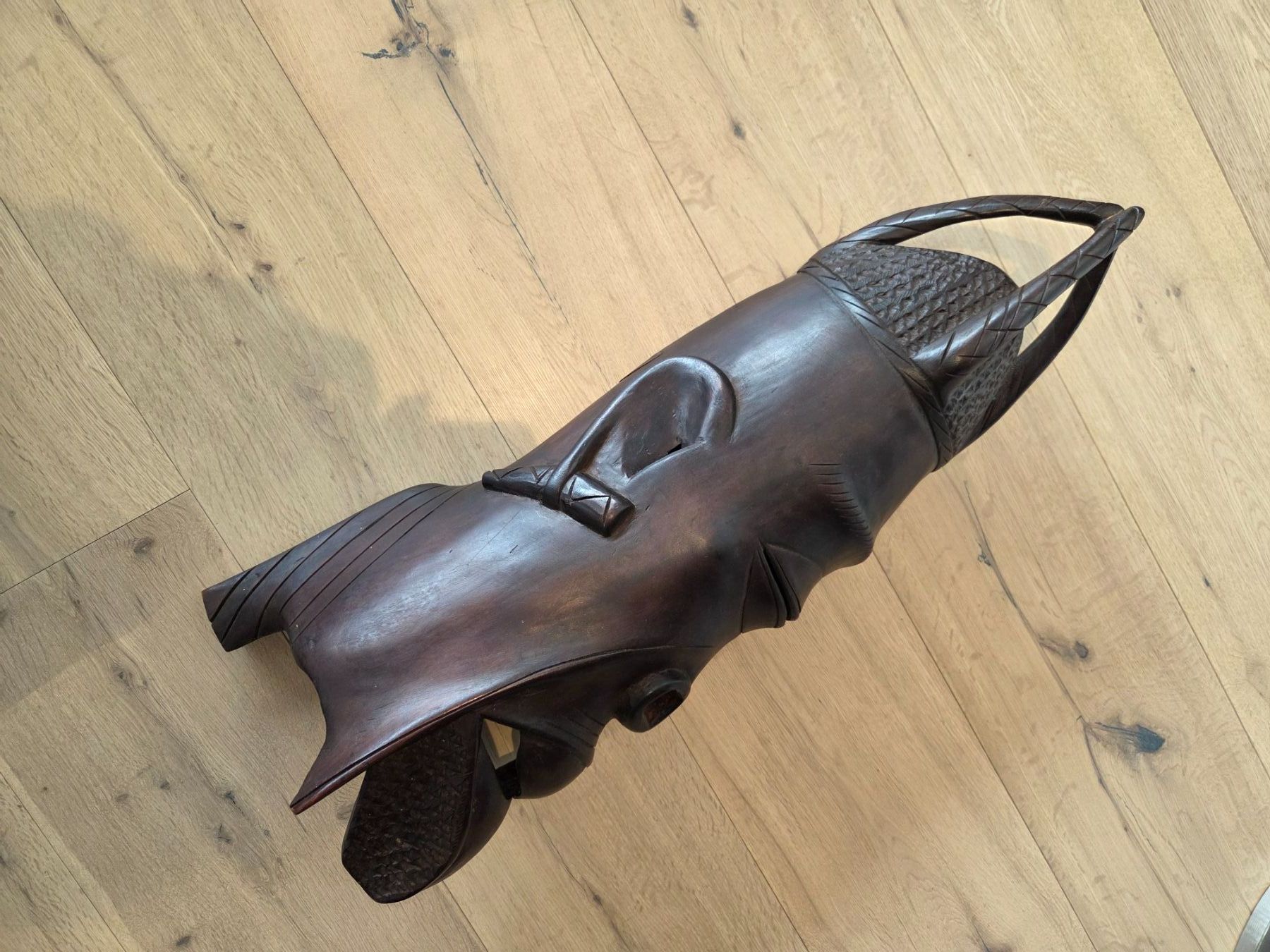 Arte internazionale: Grosse traditionelle handgeschnitzte Holzmasken – Usato da Gersau venduto da pd-design-and-art 2