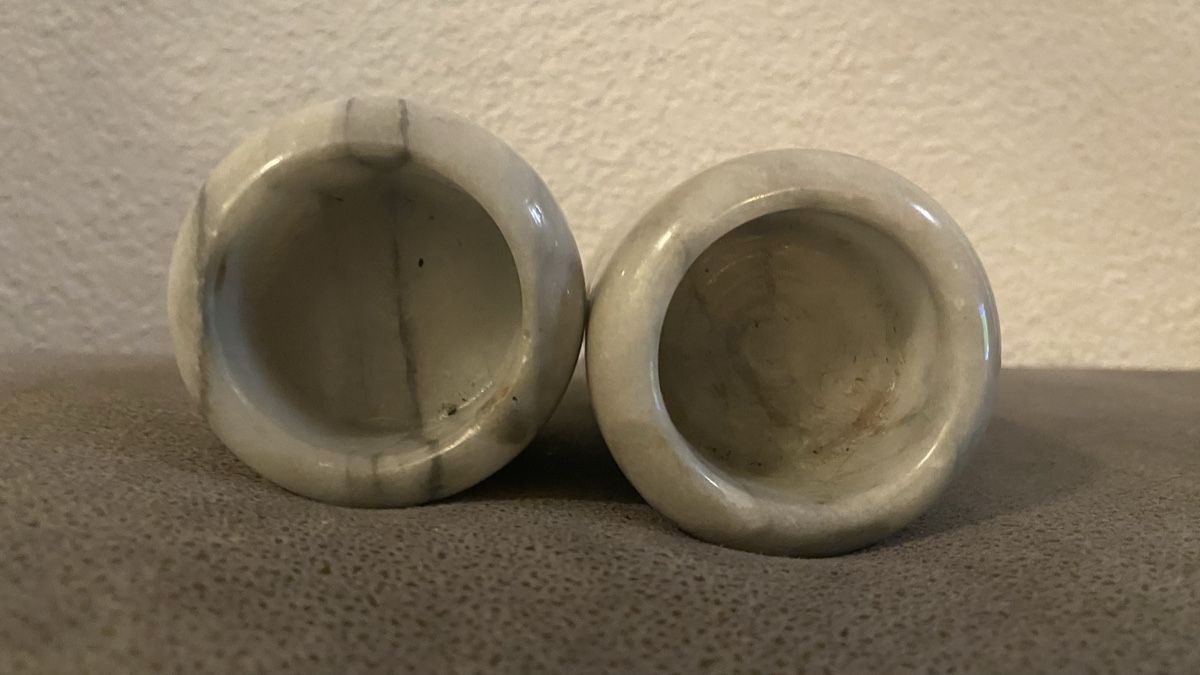 Bougeoirs: 2 Marmor Kerzenhalter – D'occasion à Zürich par Timi80 5