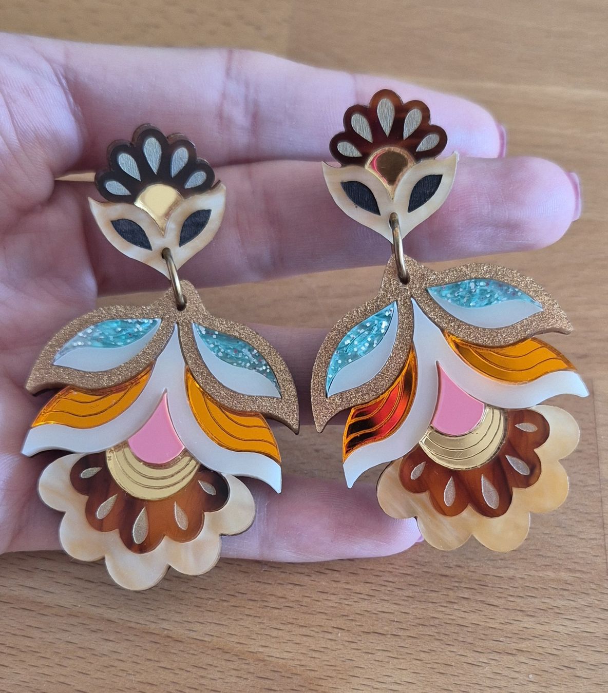 Ohrringe & -stecker: Boucles d'oreilles feuilles – Neu (gemäss Beschreibung) aus Cheseaux-sur-Lausanne von Nono031 1