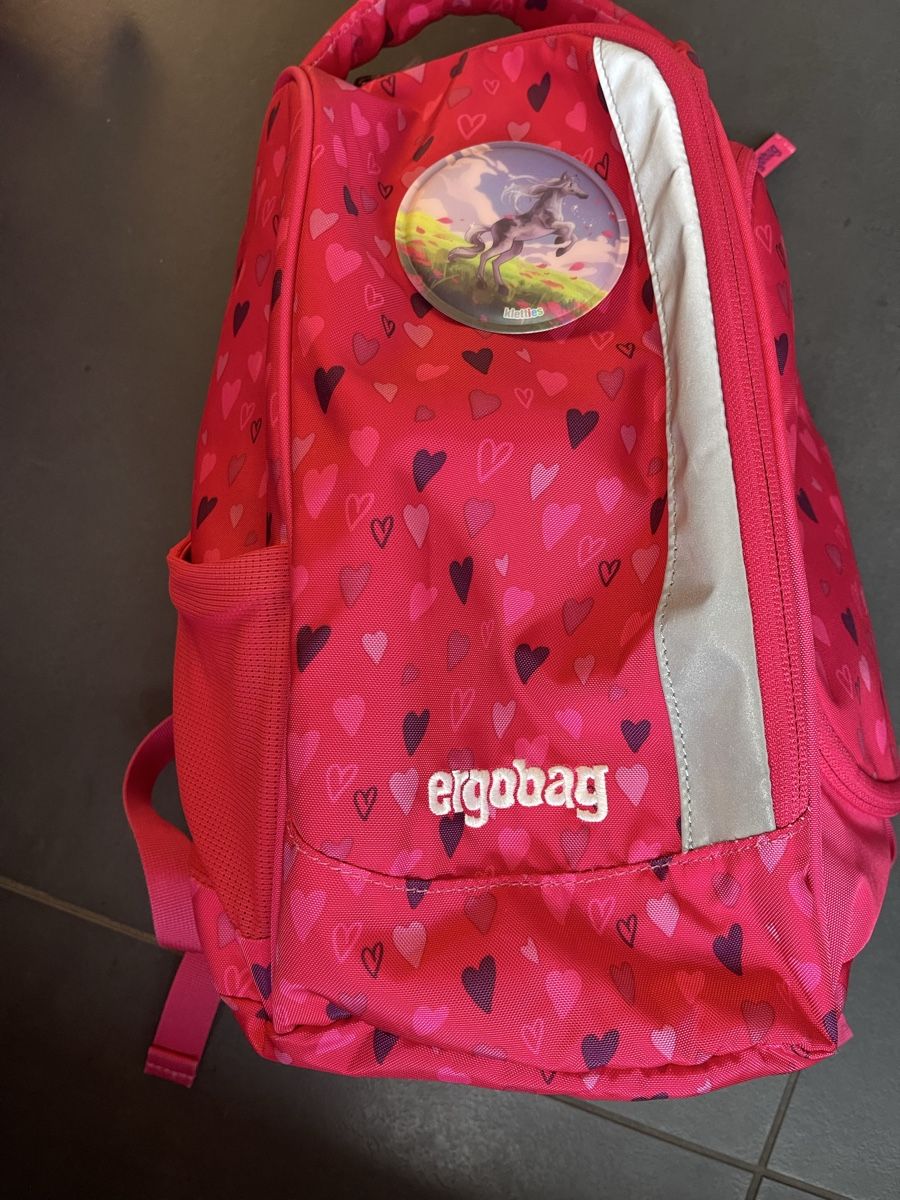 Ergobag Borse & Zaini: Ergobag Schulrucksackset mit Regenschutz und Turnrucksack – Usato da Feldbrunnen venduto da cleo09 1