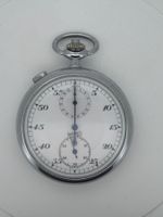Chronographe de poche Eberhard & Co en acier