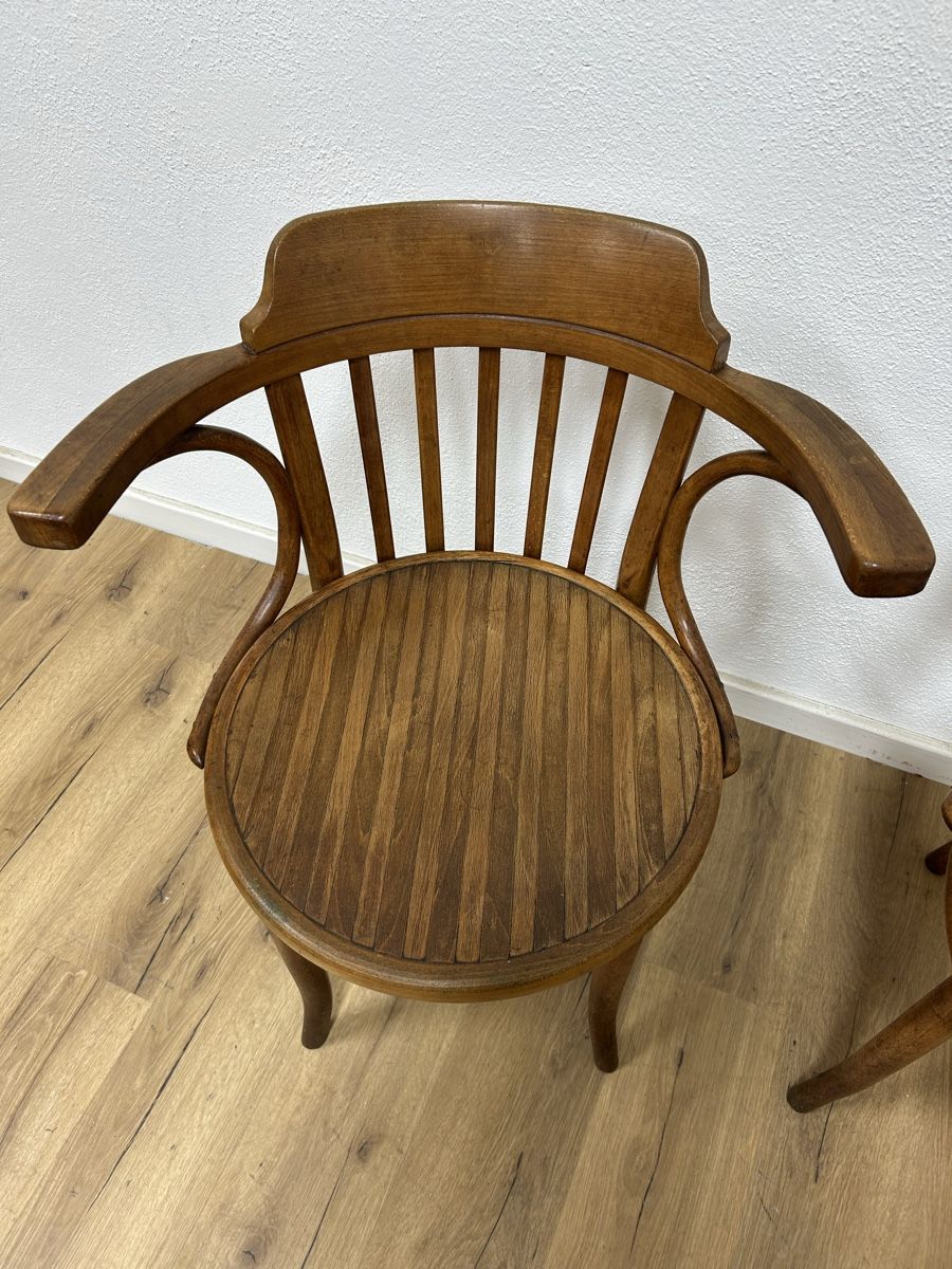 Thonet Poltrone: 2er Set Thonet Armlehnstühle – Usato da Basel venduto da MoebelSackmann 3