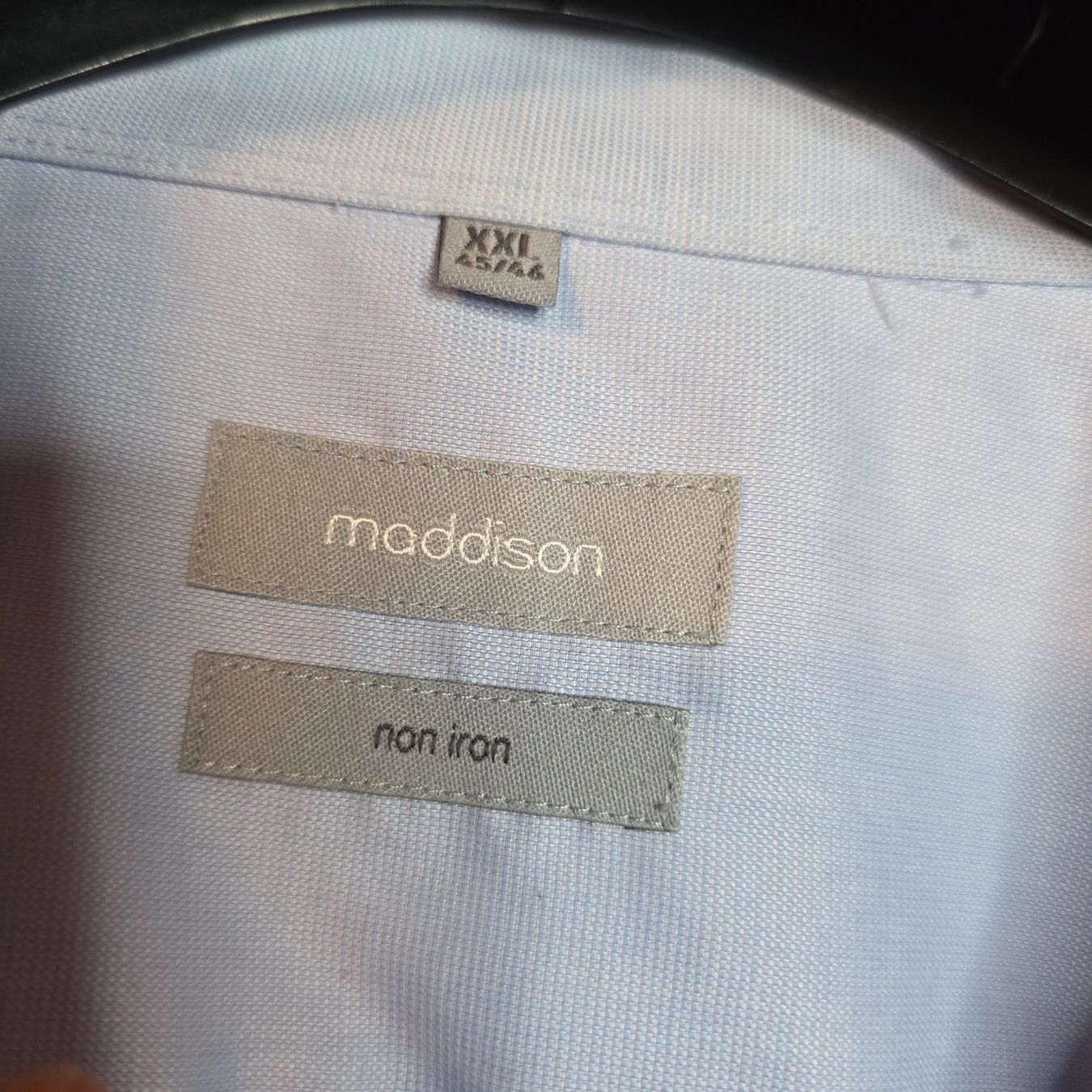 Maddison Camicie: Maddison Herrenhemd hellblau XXL – Usato da Wald ZH venduto da CapLux 3
