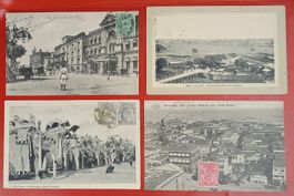 4 ältere Ansichtskarte Indien