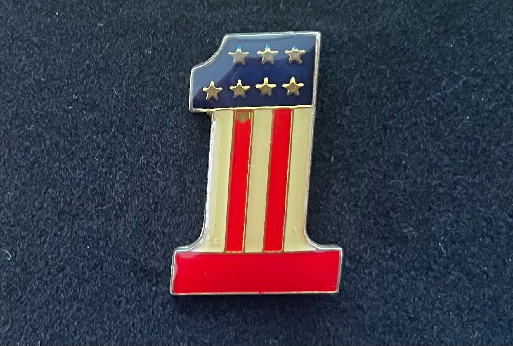 Placchette & Badge: USA, Nummer 1 - 90er – Nuovo e nell'imballaggio originale da Zell ZH venduto da johsu79