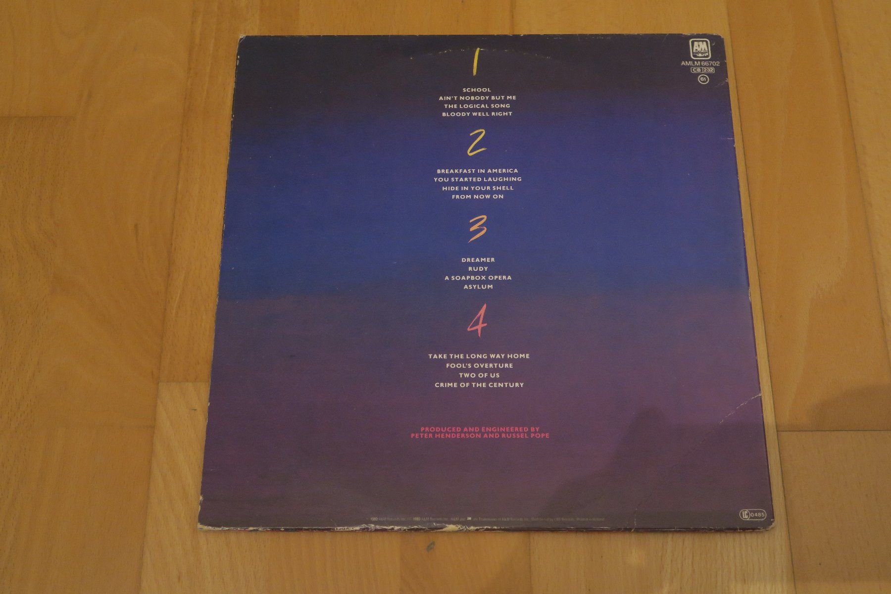 Dischi in vinile: Supertramp – Paris – Usato da Thun venduto da Karibu70 2