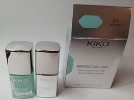 Kiko Milano Perfect Gel Duo, Farbe 677 Milk Mint, Neu💥💥💥