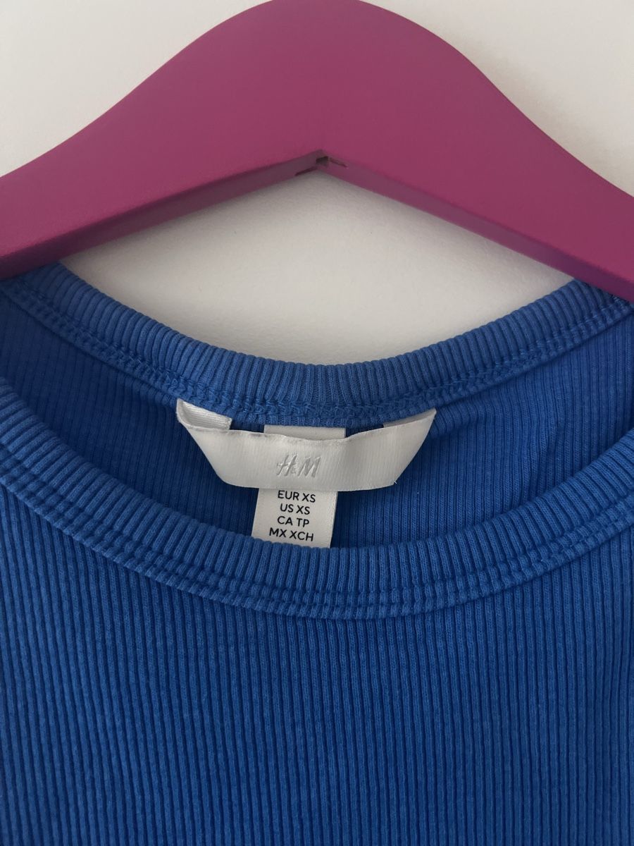 H&M Top: H&M gerippt top xs neuwertig – Nuovo (secondo la descrizione) da Bottighofen venduto da fritz-81 1