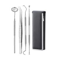 ✅ NEU 4er Dental Zahnpflege Zahnreinigung Set