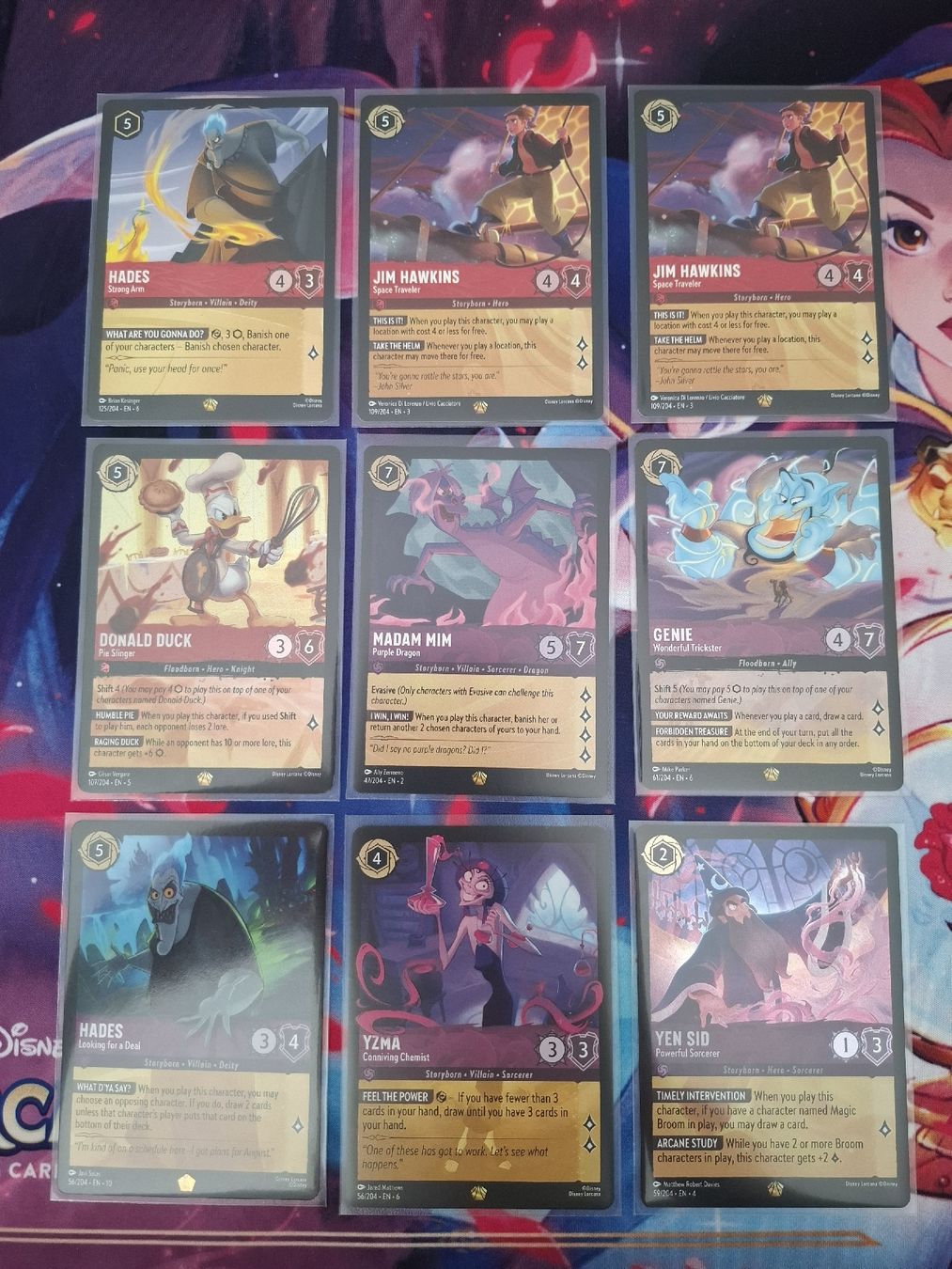 Disney Carte collezionabili: Disney Lorcana 20x Legendary 1x Epic – Usato da Pieterlen venduto da Natschoooo
