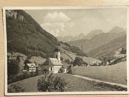 Ansichtskarte von Stein SG im Toggenburg von 1947