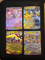 Pokemon 4x EX Karten Englisch NM