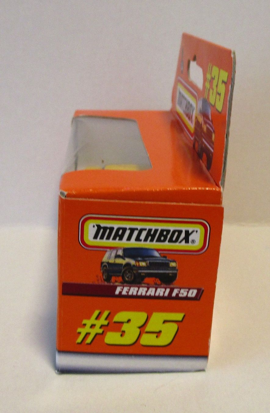 Ferrari Modellini d'auto: MATCHBOX FERRARI F50 - M75/35 – Nuovo e nell'imballaggio originale da Chêne-Bourg venduto da breno56 4