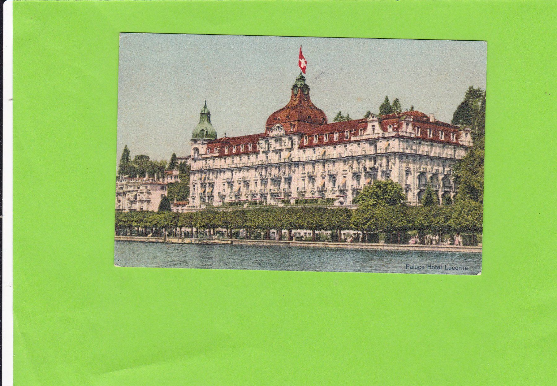 Cartoline postali: Palace Hotel-Luzern – Usato da St. Peterzell venduto da neckertal