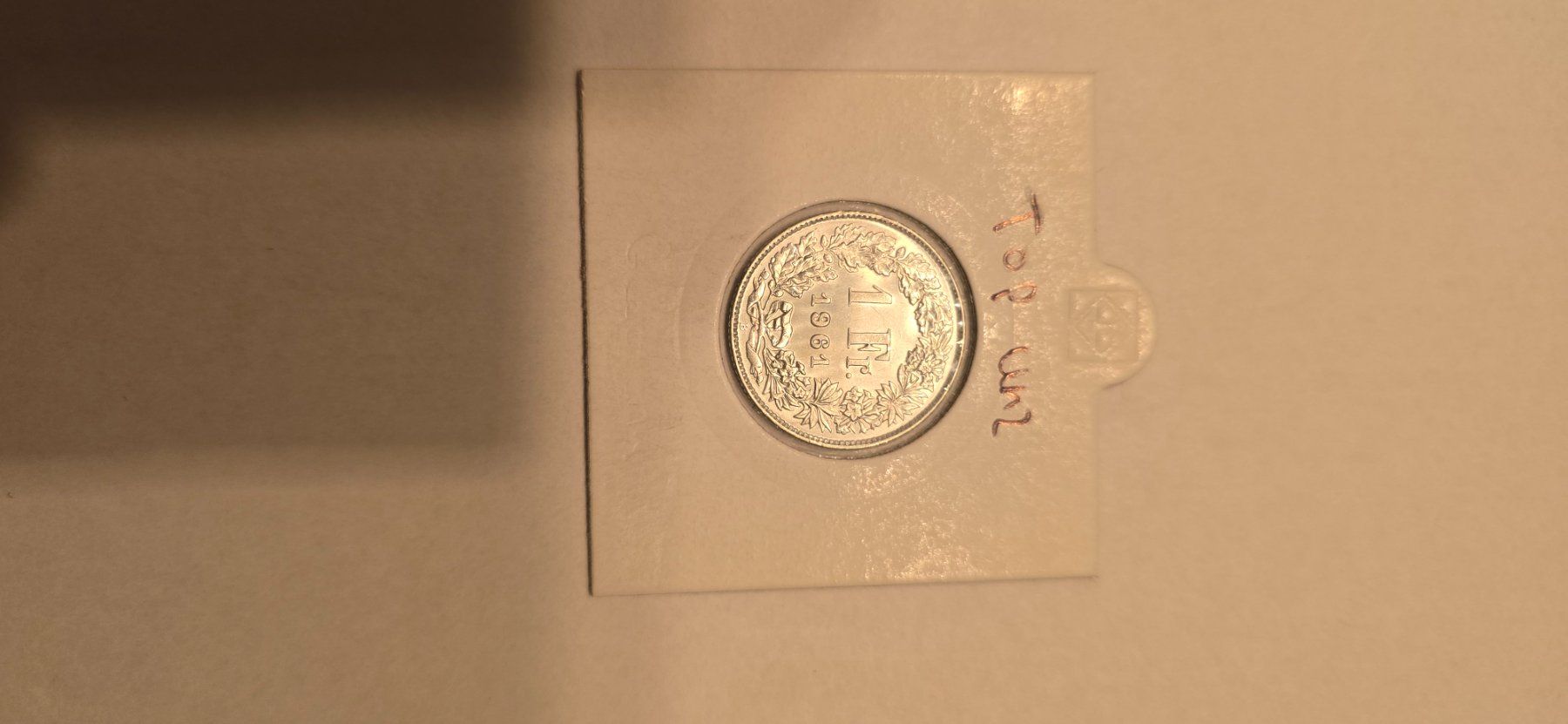 Toutes les monnaies: 1CHF 1961 UNZ – Neuf avec emballage d'origine à Fribourg par yan_z5fr