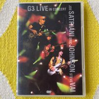 SATRIANI/VAI/JOHNSON- DVD G3 LIVE IN CONCERT