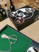 Cigar Presenter - Lounge Tablar + Reisehumidor Crazy Monkey