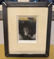Lithos Hand signiert Bild 