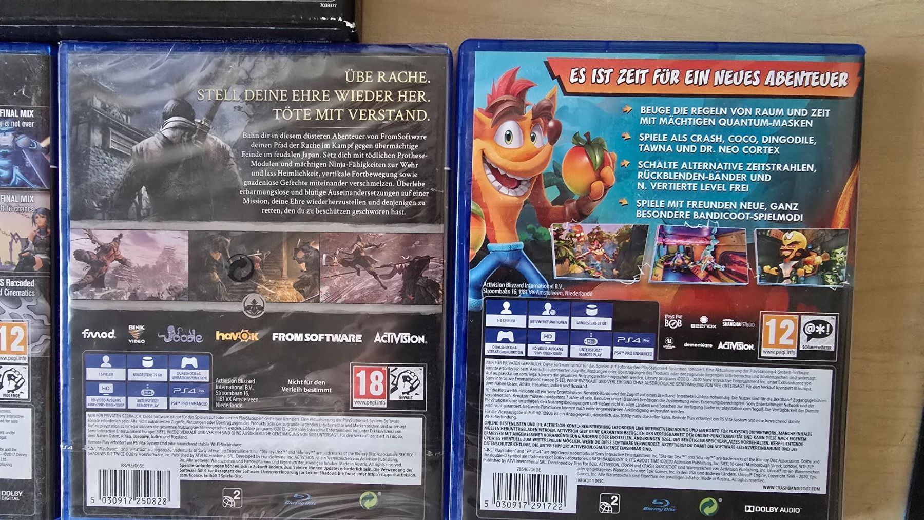 Giochi: Set games PS4 – Usato da Rennaz venduto da DYL-HOOKYE 2