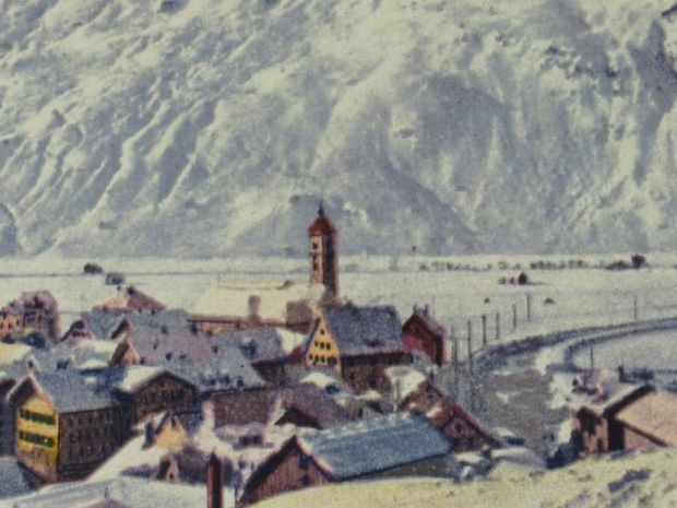 Cartoline postali: Andermatt gegen den Bätzberg , Kirche – Nuovo (secondo la descrizione) da Grenchen venduto da Bluemchen1900