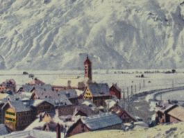 Andermatt gegen den Bätzberg , Kirche