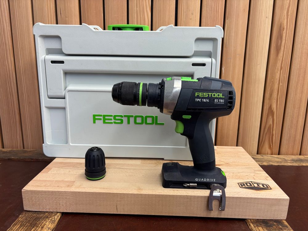Festool Akku-Schlagbohrschrauber QUADRIVE TPC 18/4 (Gebraucht) in ...