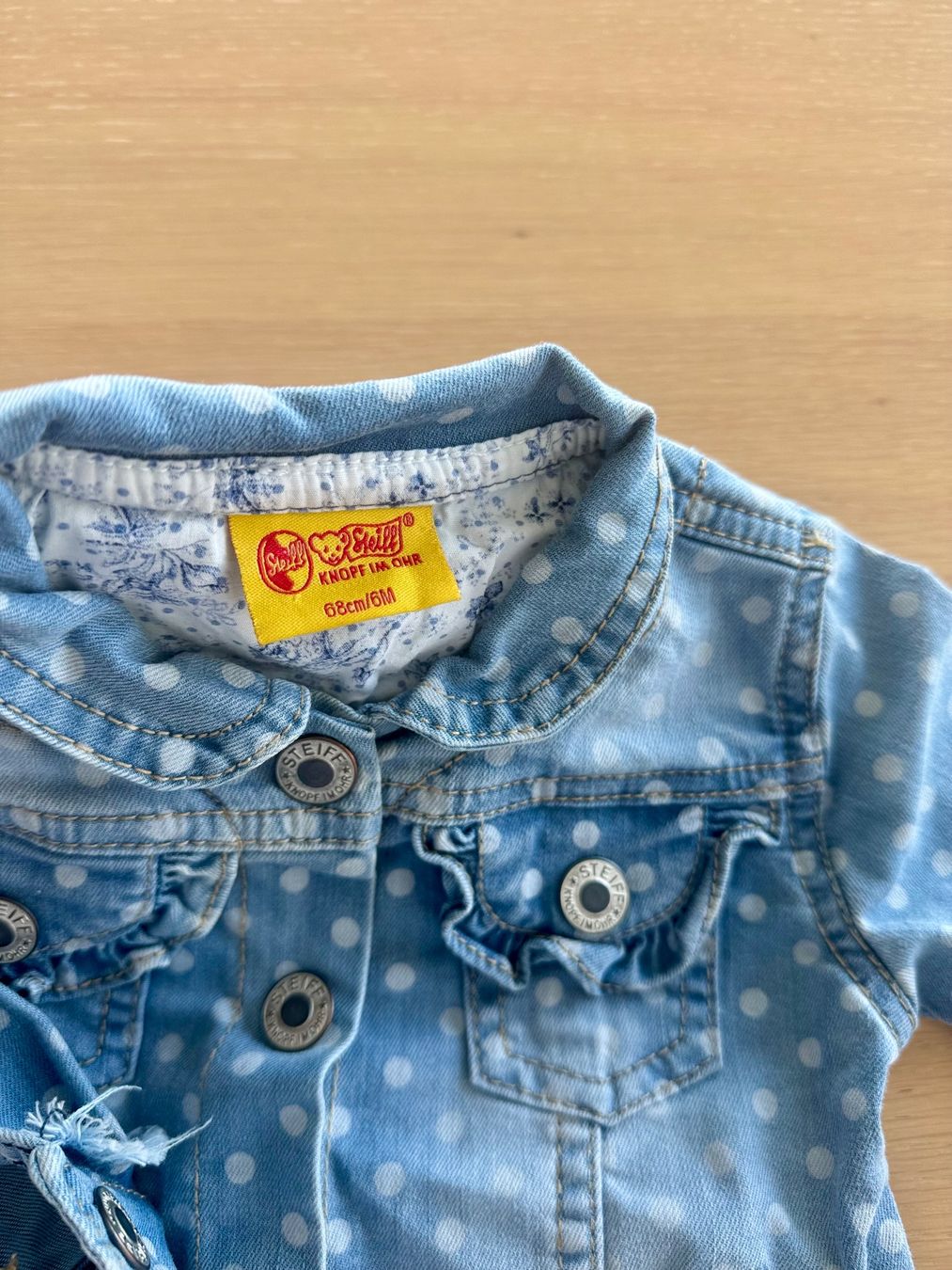 Steiff Giacche & Cappotti: Steiff Denim Jacke  (68 cm / 6M) – Usato da Meilen venduto da tplm 1