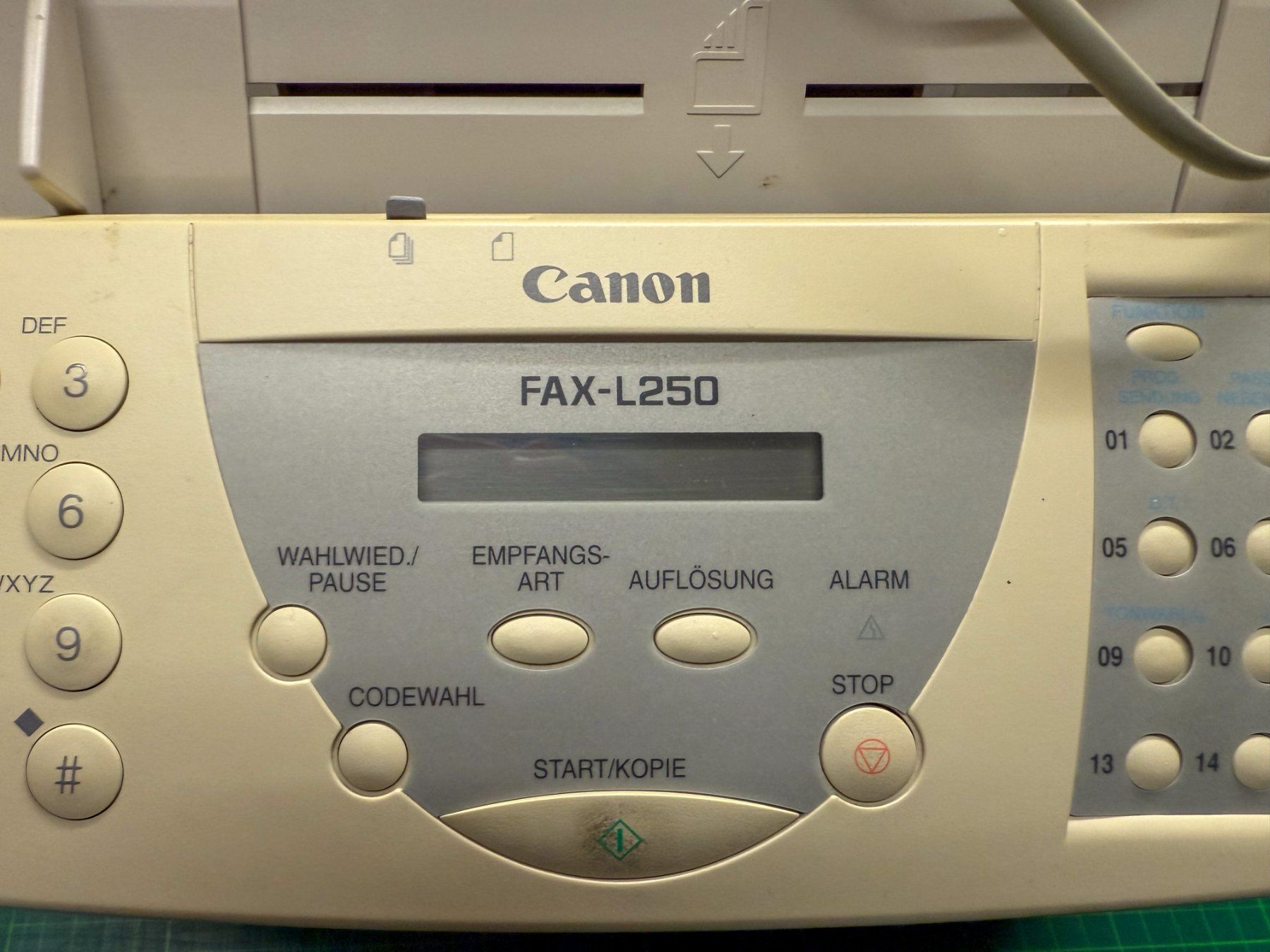 Canon Apparecchi Fax: Canon FAX-L250 Faxgerät – Usato da Bülach venduto da sabrista 1