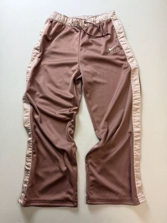 Nike Air Breakaway Pant Wide Leg Hose Druckknöpfe Größe S