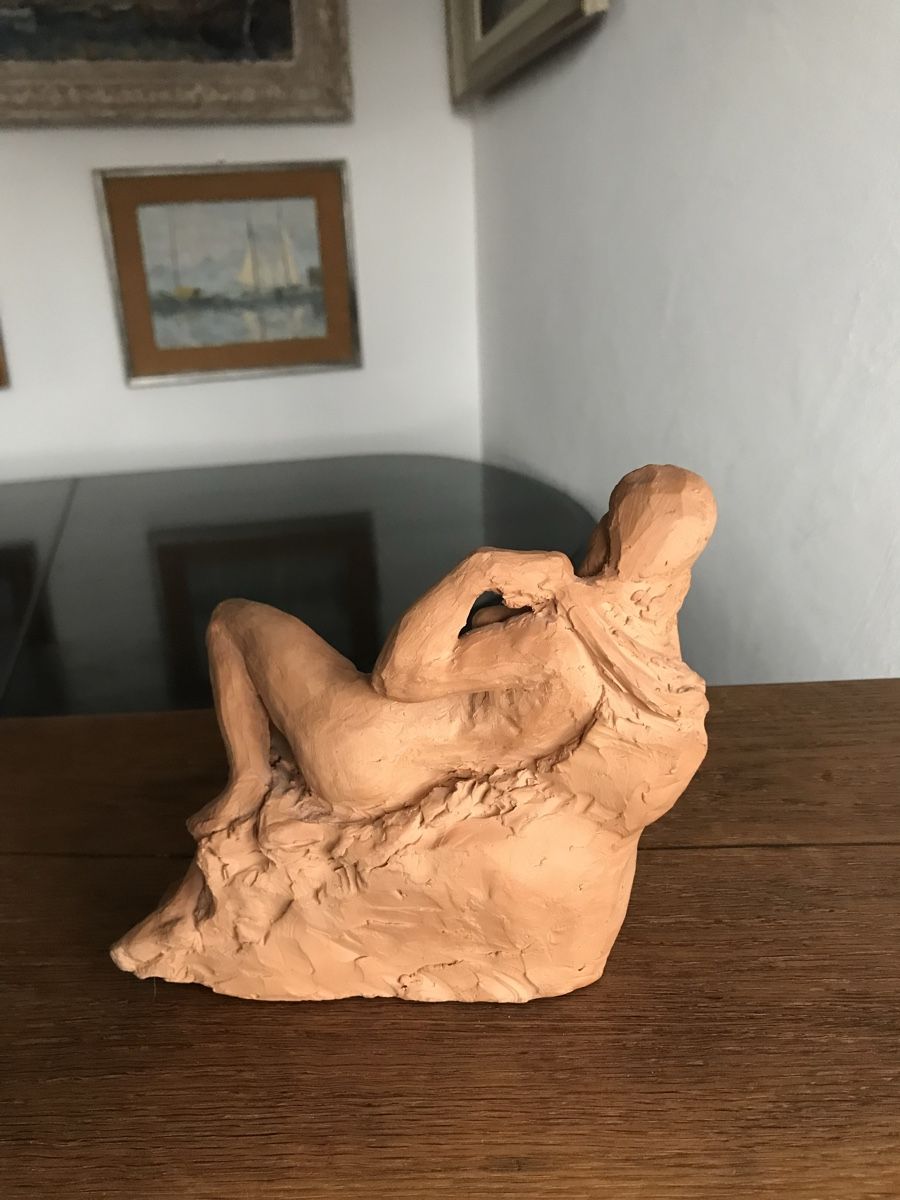 Statuette: Statuette de nu en terre cuite – Usato da Villeneuve VD venduto da sim_q5hp 4