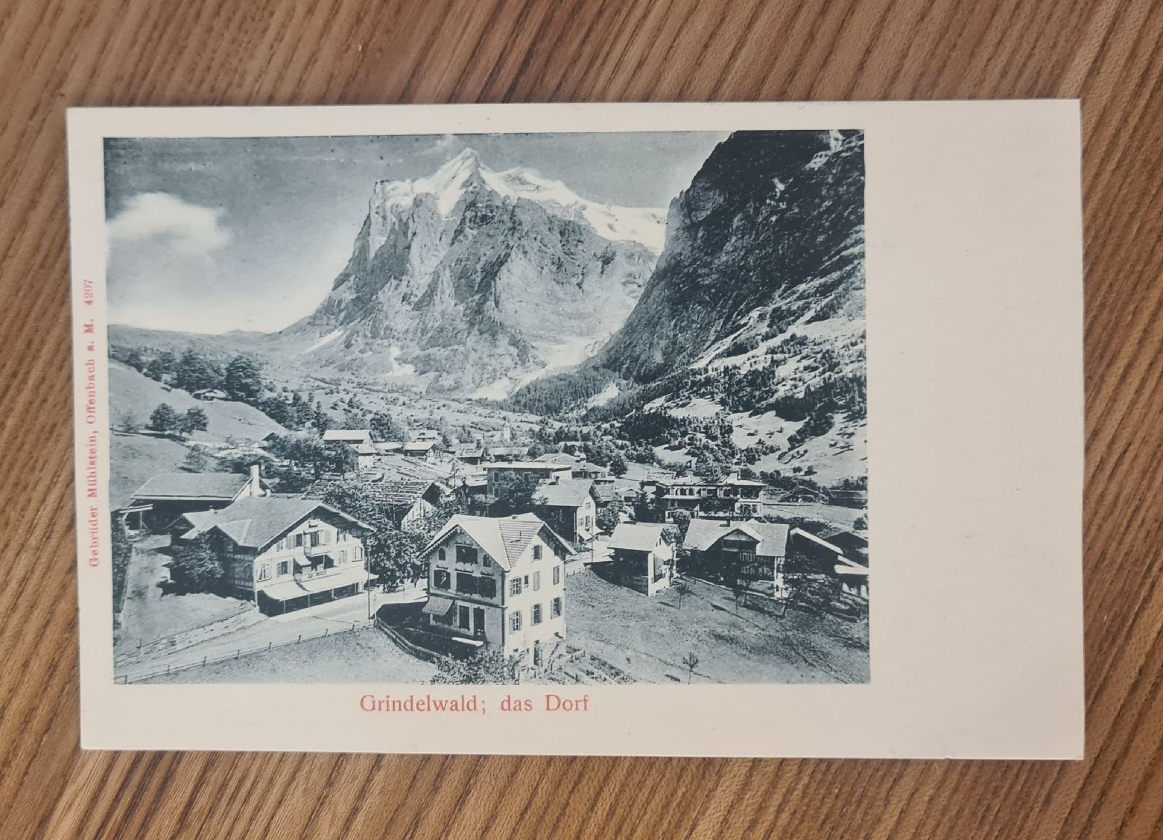Cartoline postali: Grindelwald - das Dorf – Usato da Ebikon venduto da Donar50