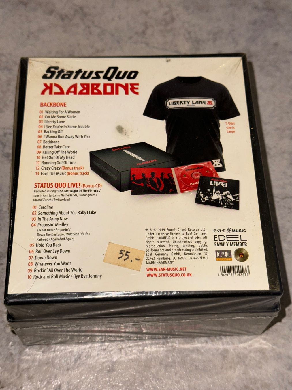 CDs: Status Quo Backbone (Limited CD Digipak) – D'occasion à Kaiseraugst par winnetou04 1