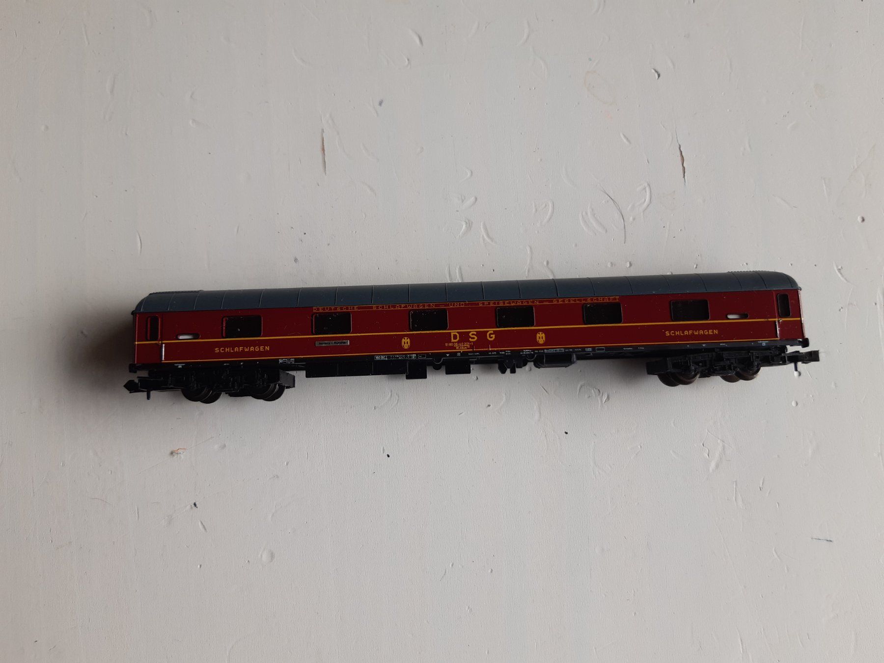 Trix Modellini di ferrovie: DSG Schlafwagen Spur N, Trix – Usato da Mitlödi venduto da blackgnat79 1