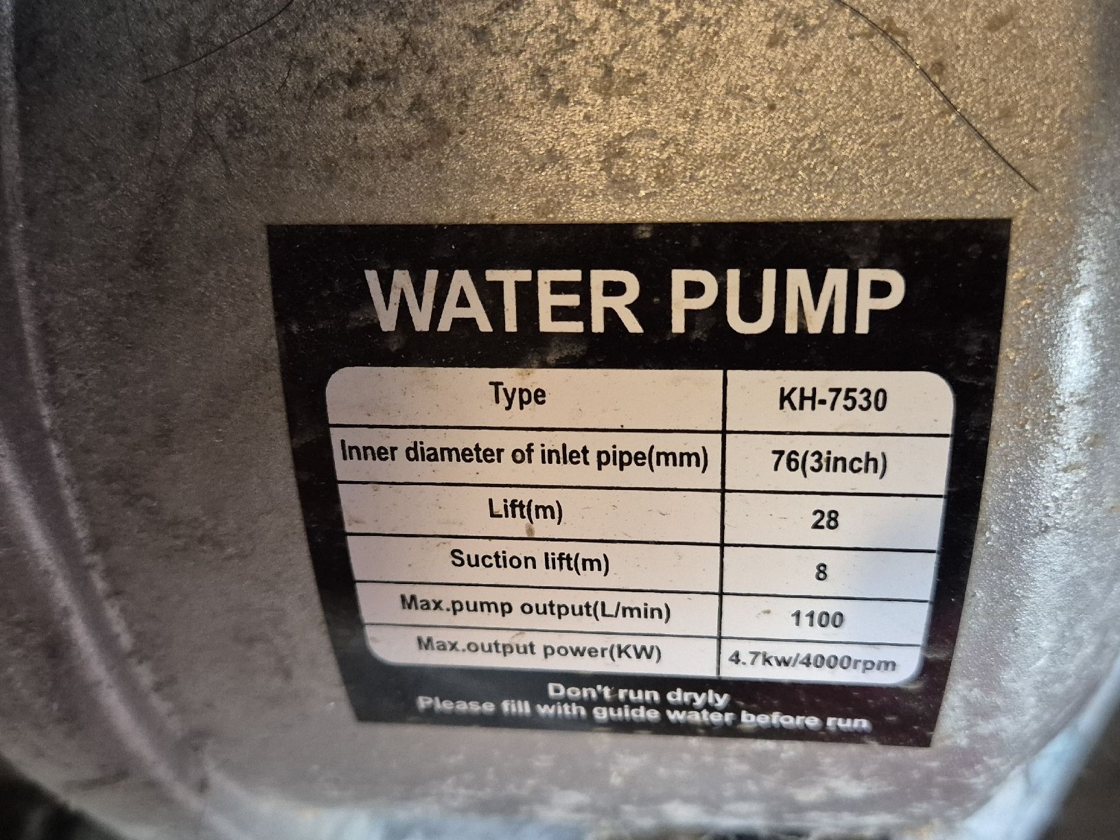 Pumpen & Teile: Wasserpumpe inklusive Schläuche – Gebraucht aus Wald ZH von beauci05 2