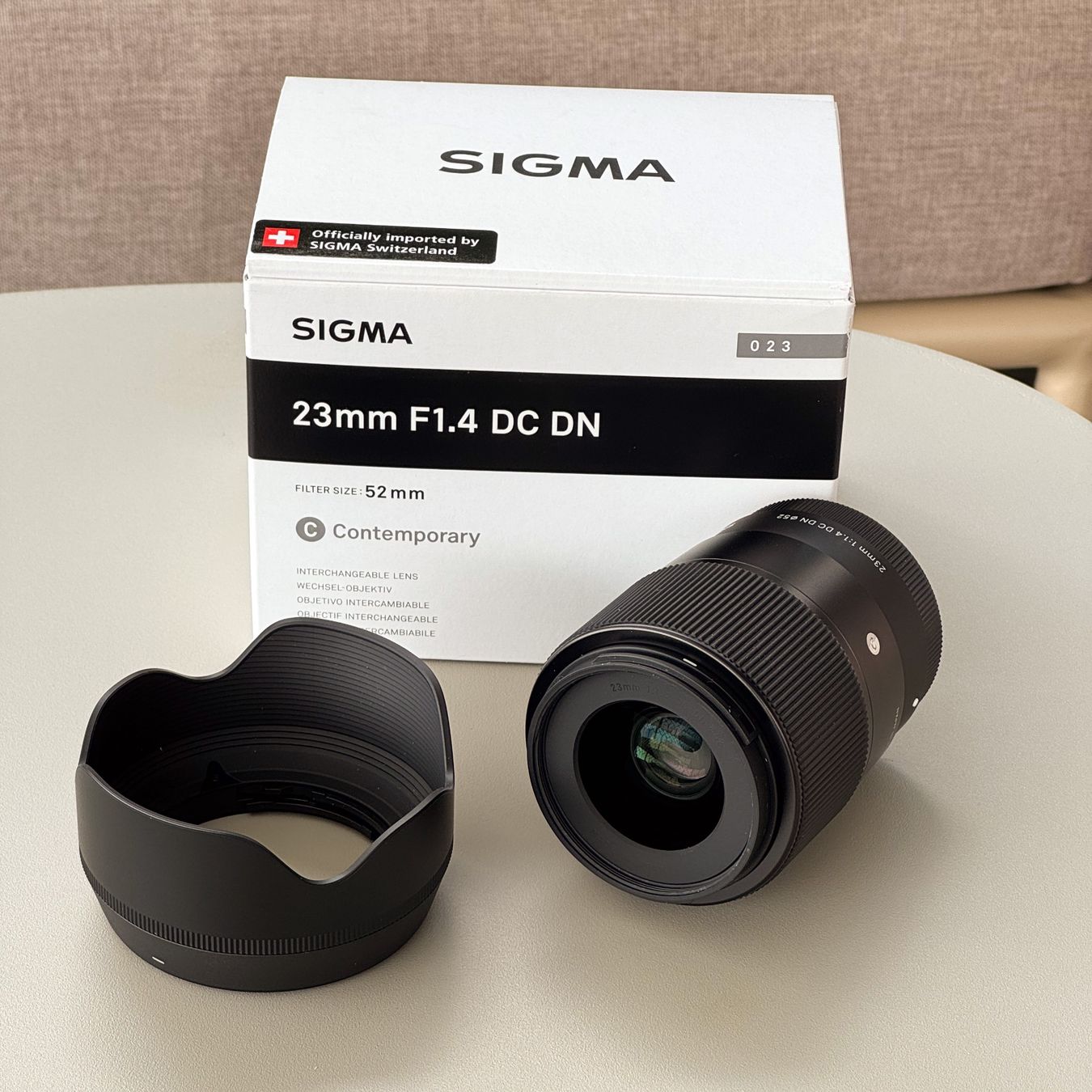 Sigma Obiettivi: Sigma 23mm F1.4 DC DN Objektiv Sony-E neuwertig – Usato da Jona venduto da rpfund