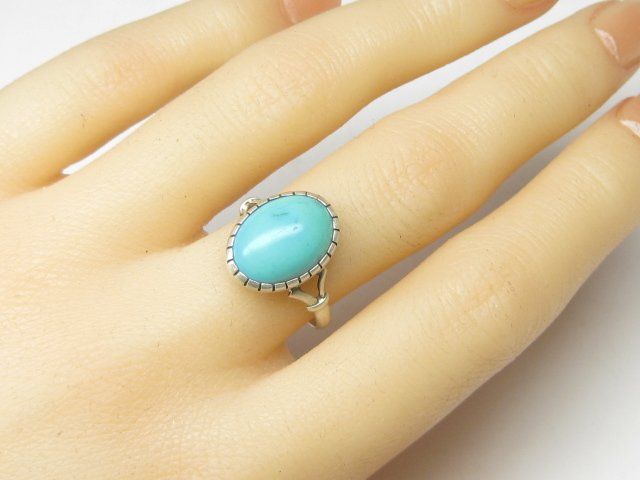 Ringe: Vintage Ring Silber 800 Türkis Gr. 57 – Gebraucht aus Ermatingen von Decovin 3
