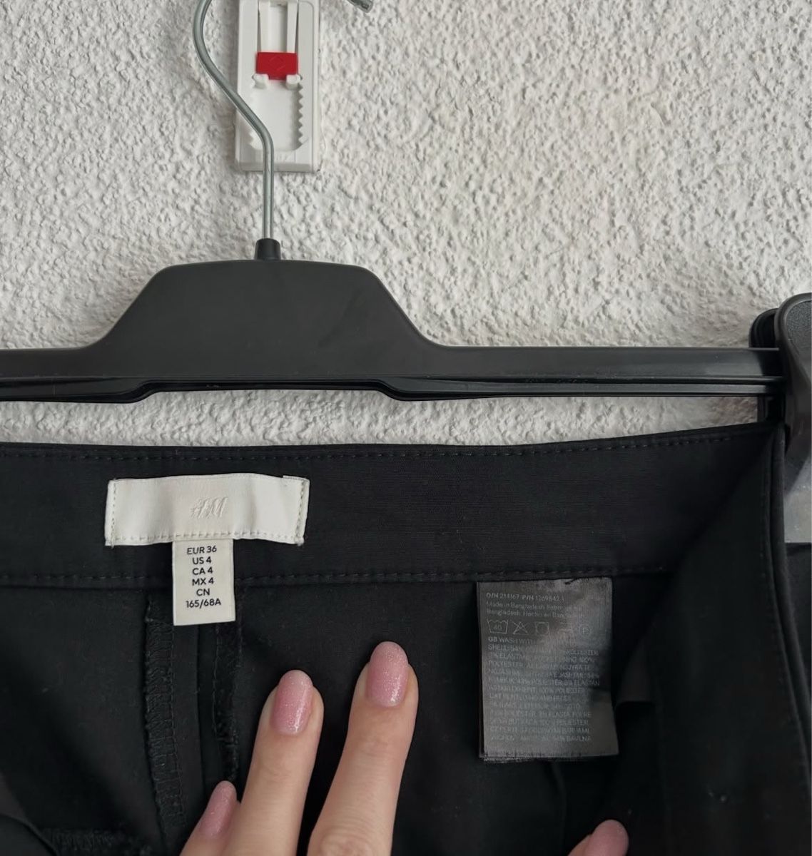 H&M Hosen: H&M Stoffhose, Gr. 36, Schwarz, Top Zustand – Gebraucht aus Chur von faja7000 2