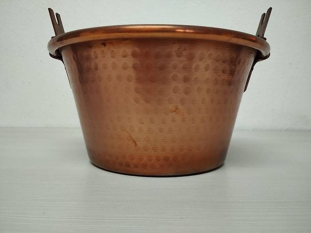Pentole: Paiolo per polenta in rame, vecchio. – Usato da Agno venduto da ant_tx57 1