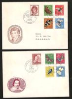 Pro Juventute Serien 1955/1956 auf FDC