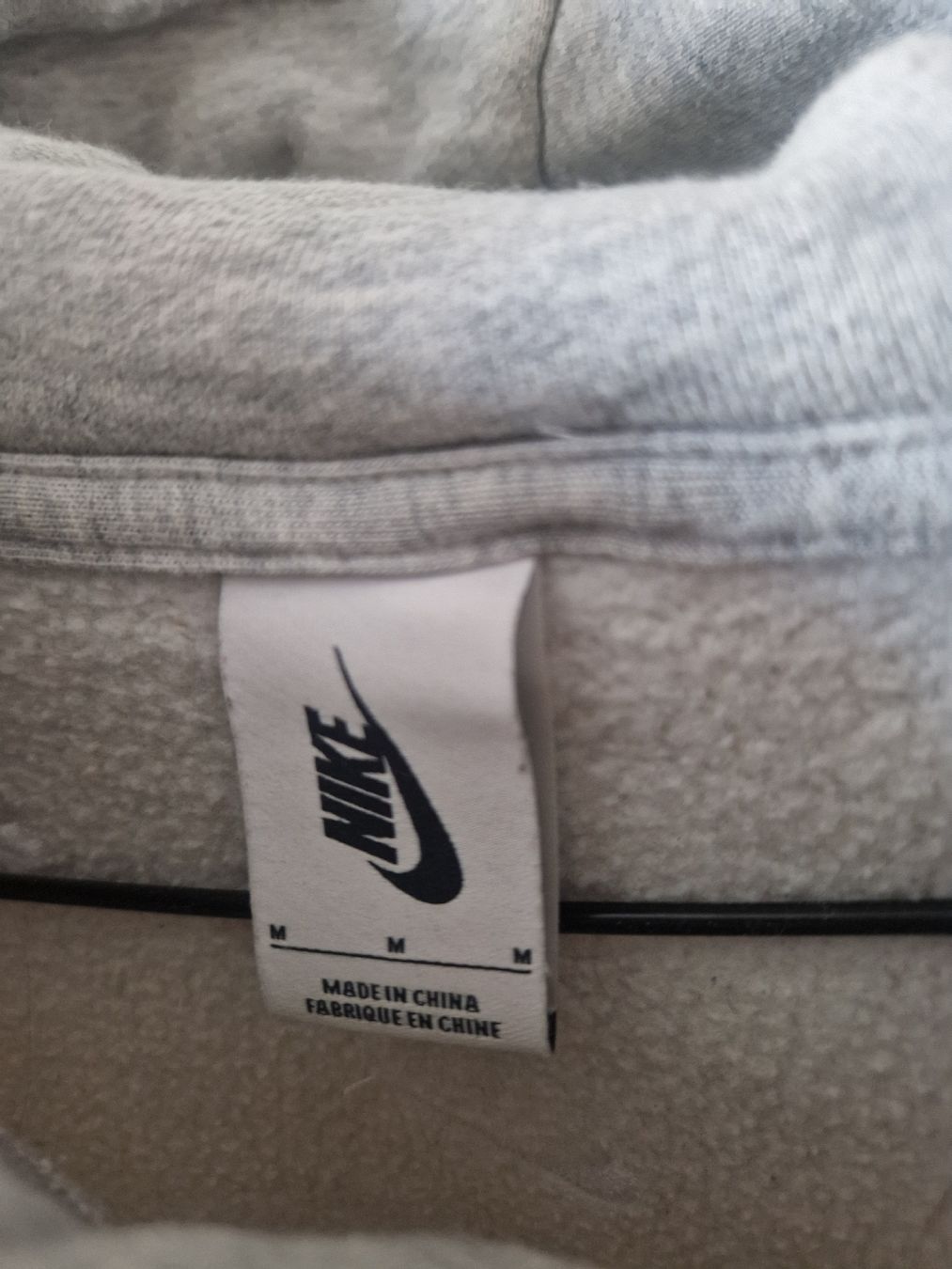 Nike Pullover & Sweatshirts: Hoodie Nike gris oversize avec logos - Taille M – Neu (gemäss Beschreibung) aus Denges von elo_2zgb 3