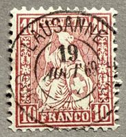 38 Vollstempel Lausanne