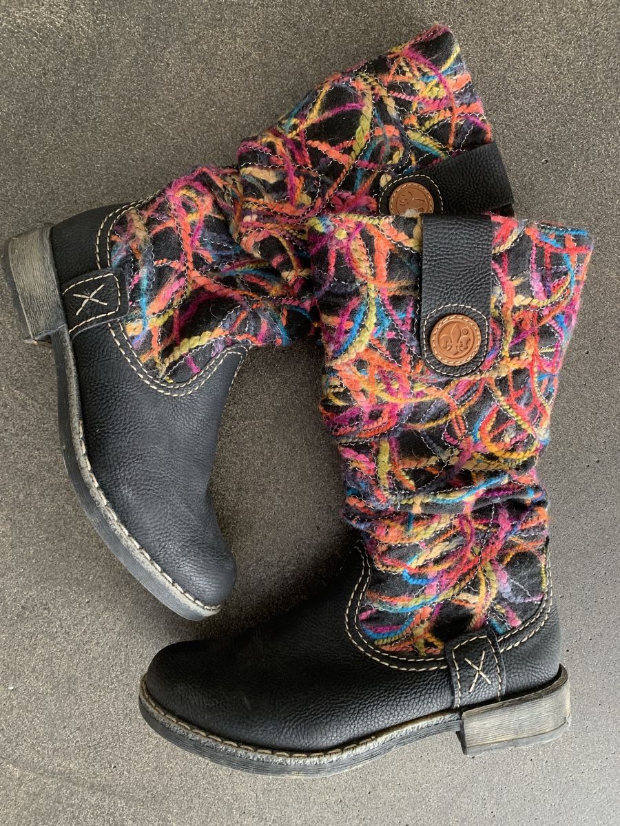 Rieker Scarpe da donna: Warmer Rieker Winterstiefel Gr 40 – Usato da Thun venduto da Chrabu